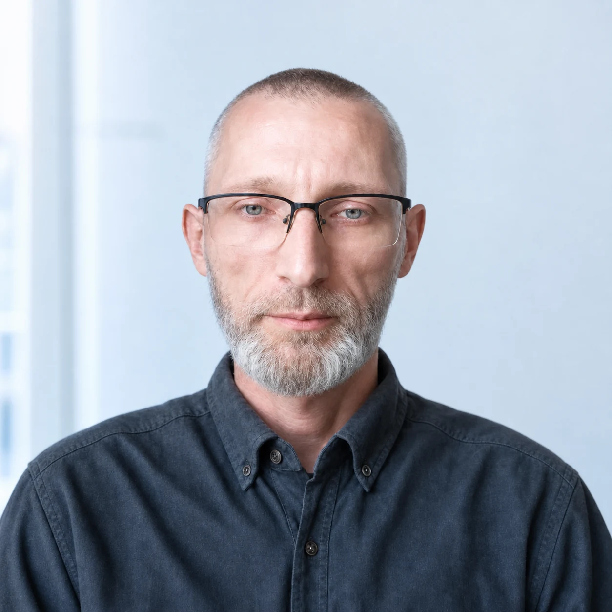 Oleksandr Volkov, eigenaar en elektricien van Elektoria
